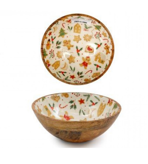 Sifcon Gingerbread Enamel Bowl