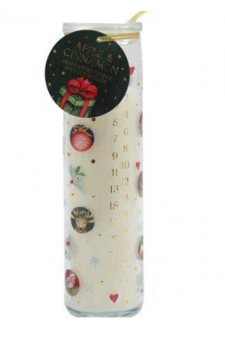 Sifcon Christmas Bauble Advent Candle