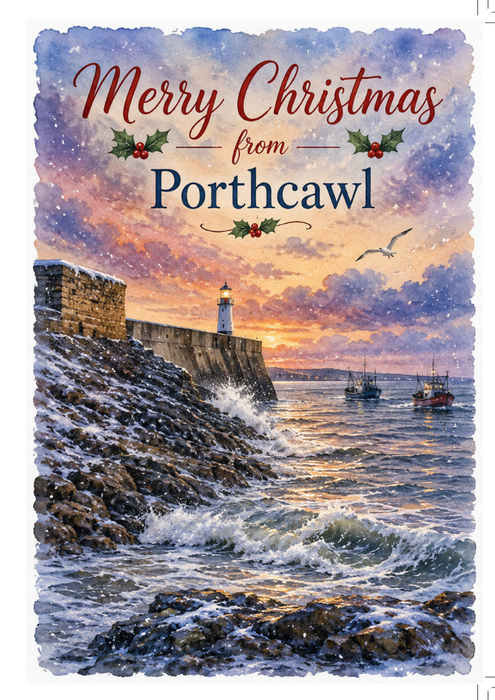 Porthcawl Christmas Cards
