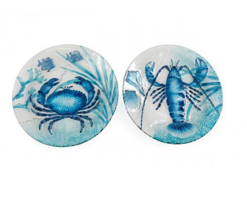 Sifcon Crab/ Lobster Glass Plate