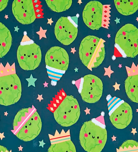 Design By Violet Christmas 3m Luxury Assorted Roll Wrap