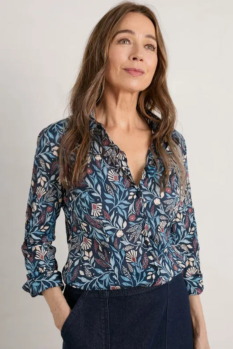 Seasalt Women's Larissa Shirt - Folk Meadow Maritime