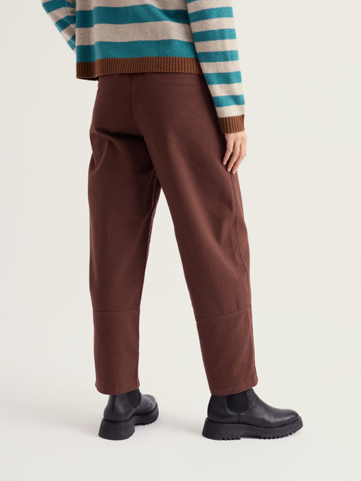 Seasalt Women's Painted Forms Trouser In Seedbed