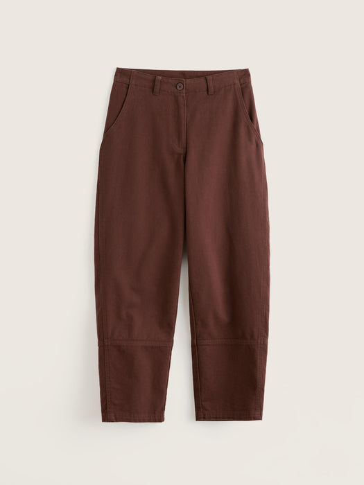 Seasalt Women's Painted Forms Trouser In Seedbed
