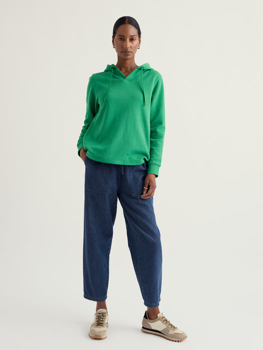 Seasalt Women's Sterling Hoodie in Spring Green