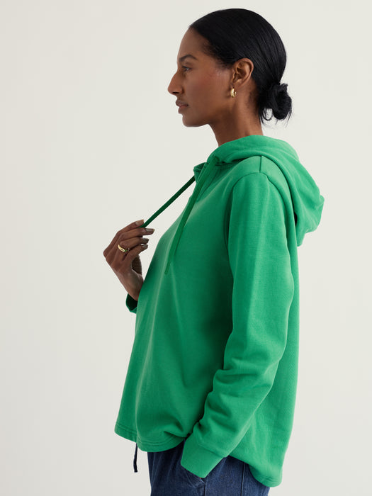 Seasalt Women's Sterling Hoodie in Spring Green