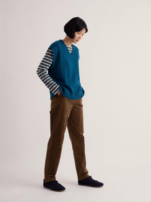 Seasalt Women's Crackington Trousers In Porcini