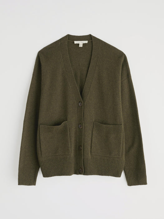 Seasalt Women's Senara Cardigan In Rich Olive