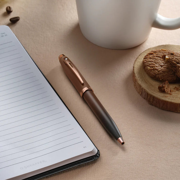 Sheaffer® 100 9374 Coffee Edition Matt Brown Ballpoint Pen