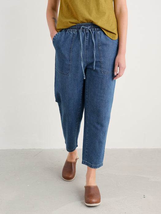 Seasalt Women's Sholl Trousers In Mid Wash