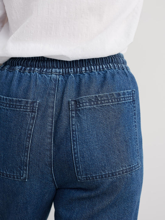 Seasalt Women's Sholl Trousers In Mid Wash