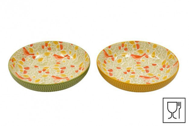 Sifcon Songbird Large Enamel Pasta Bowl