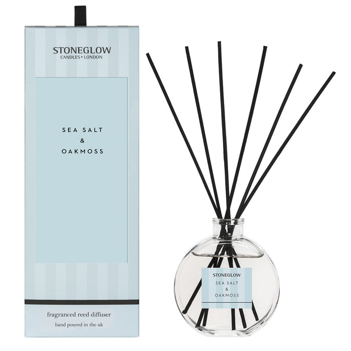 Salted Maple Reed Diffuser Stoneglow Modern Classics Sea Salt & Oakmoss Reed Diffuser 120ml ...