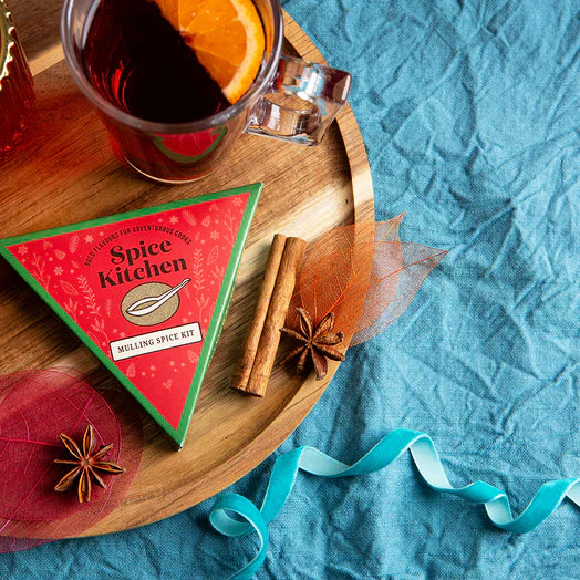 Spice Kitchen Mulled Wine & Spiced Cider Spice Kit Triangle Box