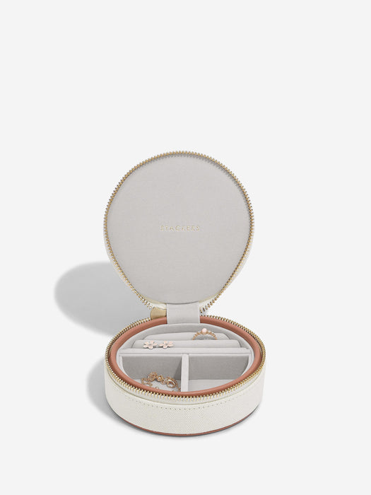 Stackers Desert Wave Round Jewellery Box