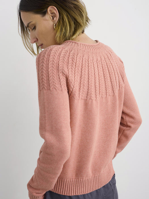 Seasalt Women's Stone Chat Jumper In Dusty Rose