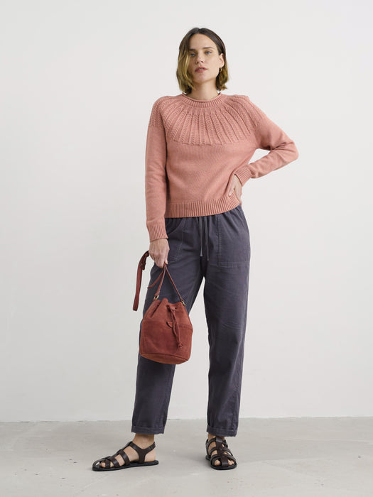 Seasalt Women's Stone Chat Jumper In Dusty Rose