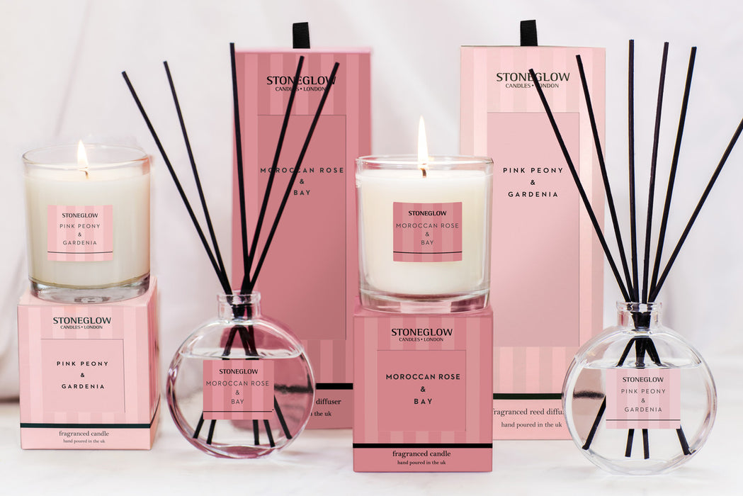 Stoneglow Modern Classics Moroccan Rose & Bay Scented Reed Diffuser