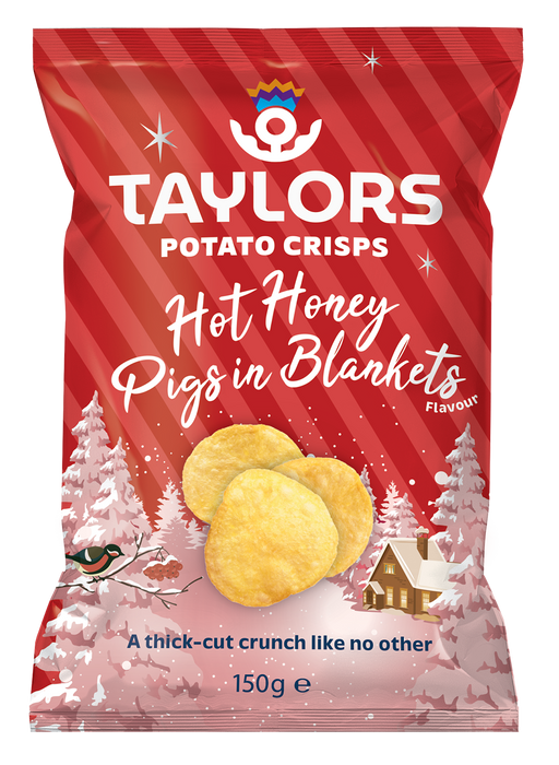 Taylors Hot Honey Pigs In Blankets Flavoured Crisps