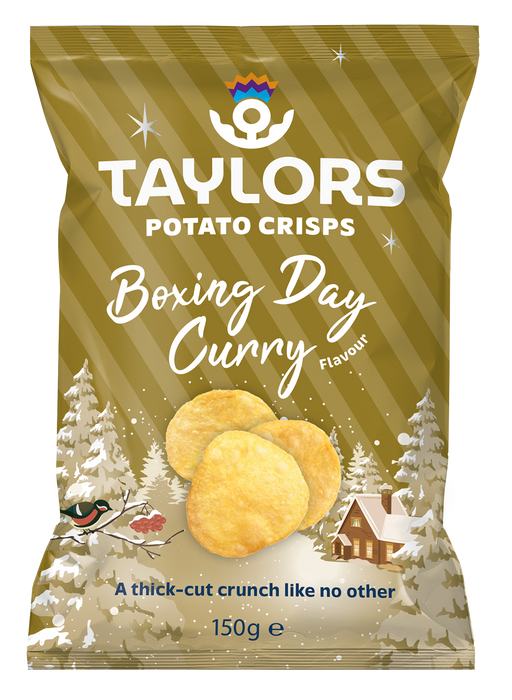 Taylors Boxing Day Curry Flavoured Crisps