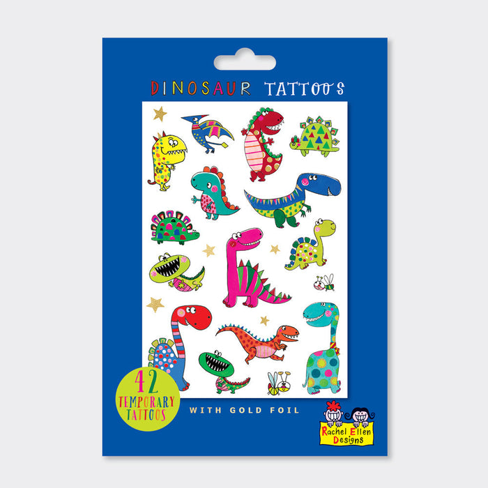 Rachel Ellen Children's Dinosaur Temporary Tattoos