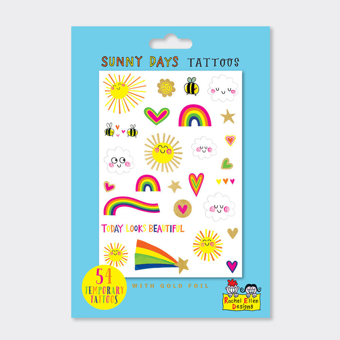 Rachel Ellen Children's Sunny Days Temporary Tattoos