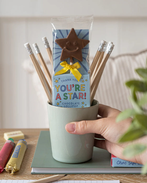 The Chocolate Gift Company You Are A Star! Chocolate Lolly
