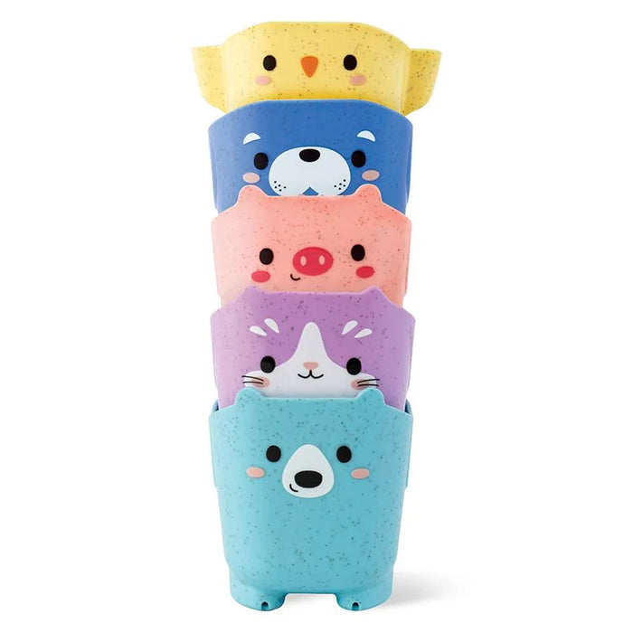 Bigjigs Pour & Play - Animal Cups