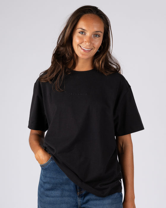Saltrock Women's Perfect Set Womens Oversized Short Sleeve T-Shirt In Black