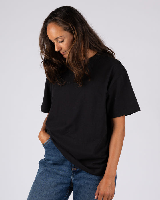 Saltrock Women's Perfect Set Womens Oversized Short Sleeve T-Shirt In Black