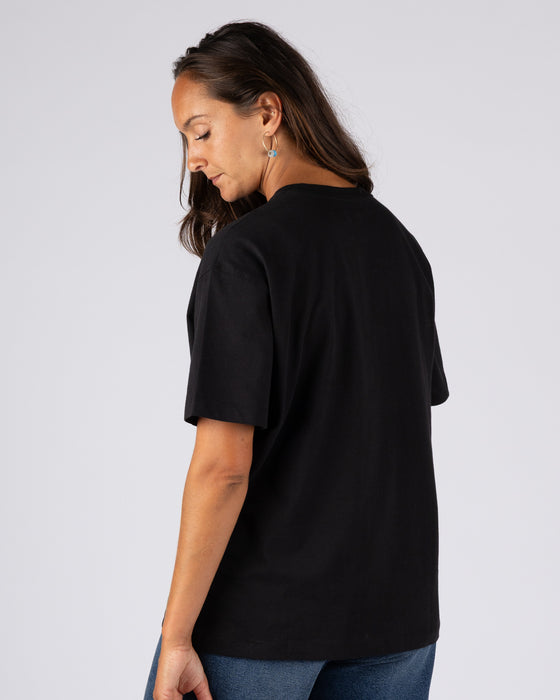 Saltrock Women's Perfect Set Womens Oversized Short Sleeve T-Shirt In Black