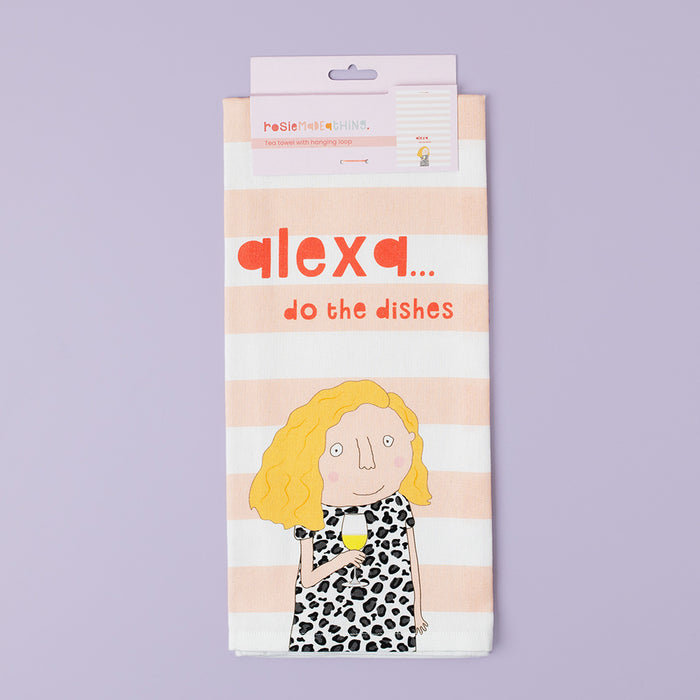 Rosie Made A Thing Tea Towel - Alexa Dishes