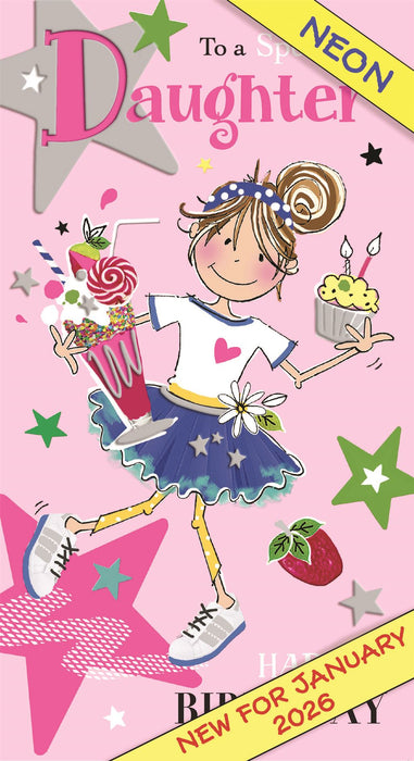 Jonny Javelin 'To A Special Daughter' Birthday Card