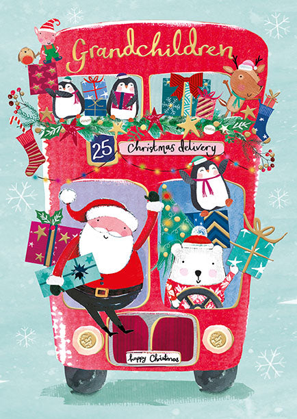 Words N Wishes 'Grandchildren' Christmas Card