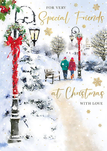 Words N Wishes 'For Very Special Friends' Christmas Card