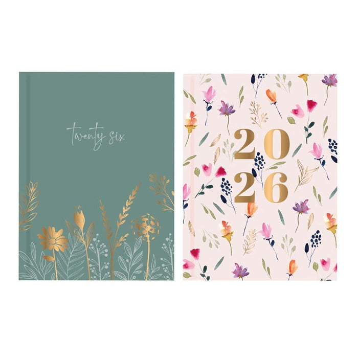 Tallon 2026 Diary A5 Week To View Bee & Floral
