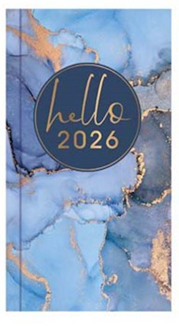 Tallon 2026 Diary Slim Week To View