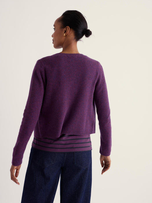 Seasalt Women's Tern Tide Cardigan In Loganberry