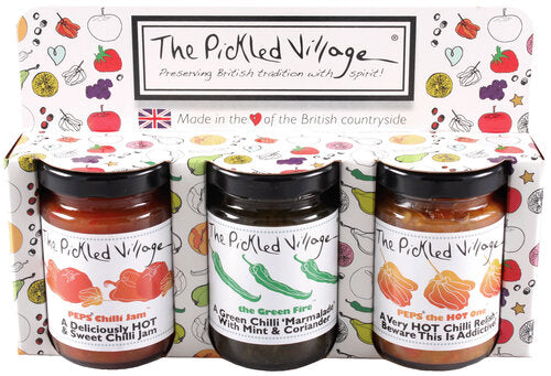 The Pickled Village The Hot and Spicy Gift Pack