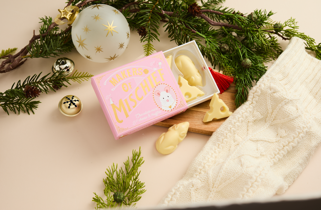 The Chocolate Gift Company Makers of Mischief - Pink