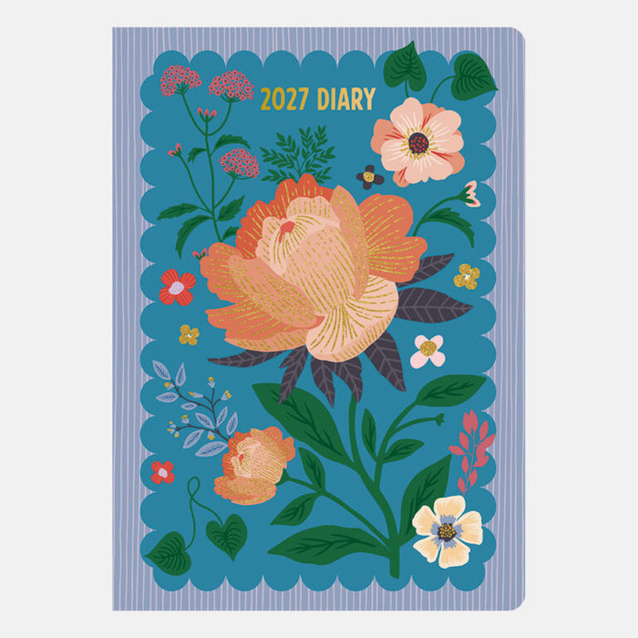 The Gifted Stationery Company 2027 A5 Diary – Week to view – Vintage