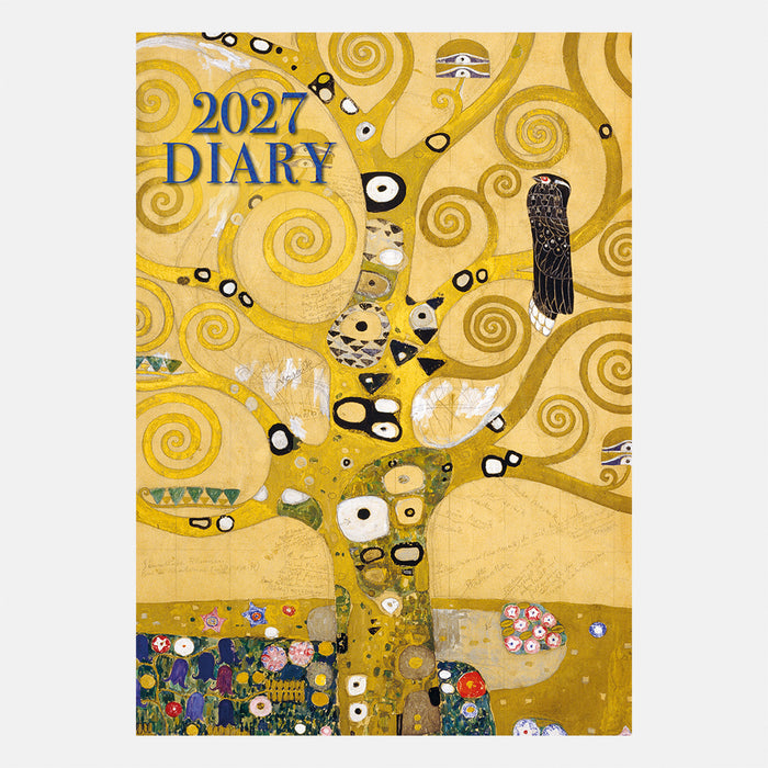 The Gifted Stationery Company 2027 A6 Flexi Diary - Klimt
