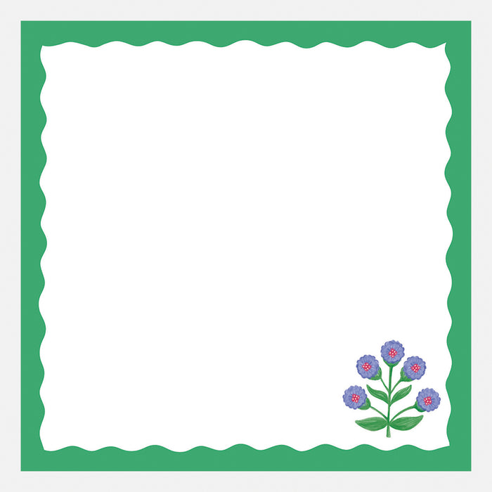 The Gifted Stationery Company Enchanted Garden Note Block