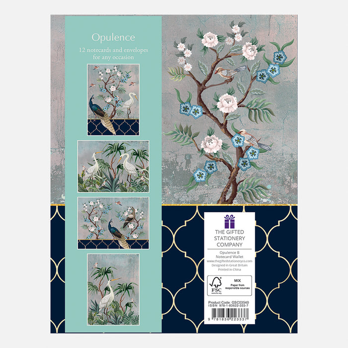 The Gifted Stationery Company Notecard Wallet Opulence B
