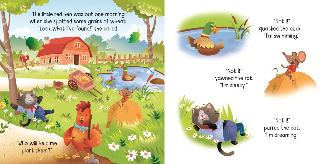 Usborne The Little Red Hen Book