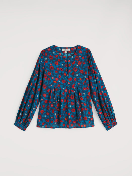 Seasalt Women's Thornapple Shirt In Pressed Plants Shore