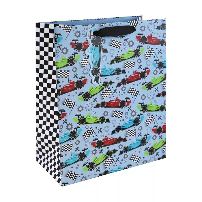 Eurowrap Racecar Large Gift Bag