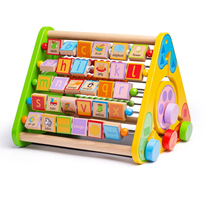 BigJigs Toys Triangular Activity Centre