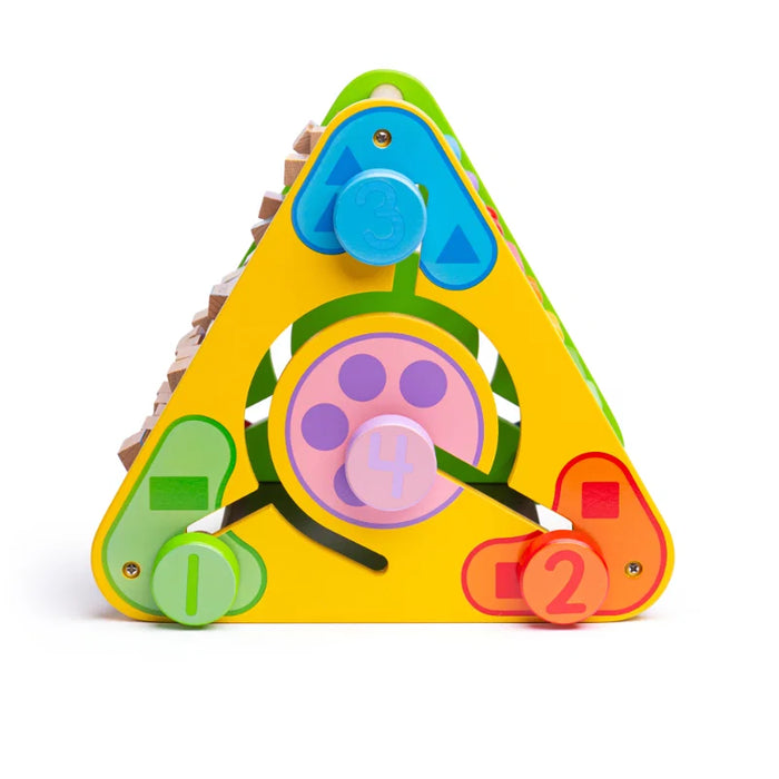 BigJigs Toys Triangular Activity Centre