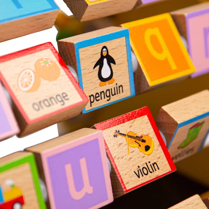 BigJigs Toys Triangular Activity Centre